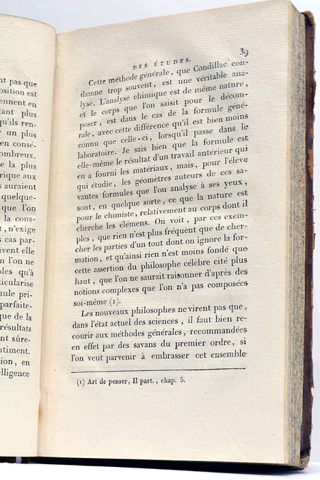 Métaphysique des Etudes, ou Recherches sur l’état actuel des Méthodes …