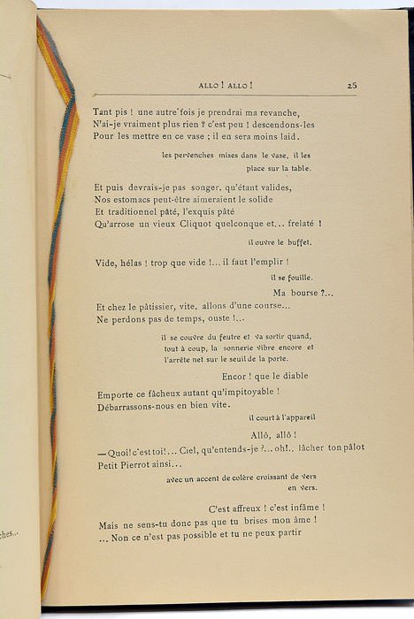 Mon guignol. Rimes sans portée.