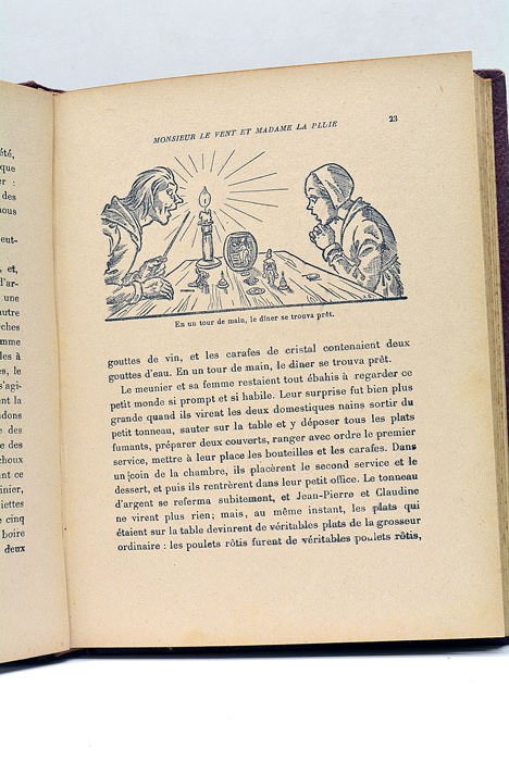 Monsieur le vent et madame la pluie.