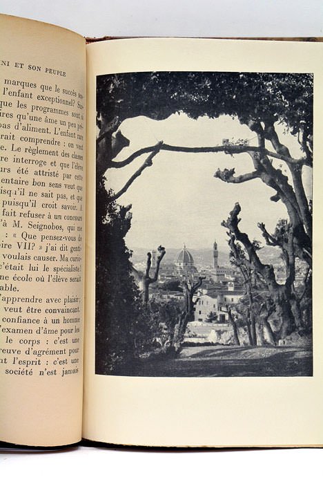 Mussolini et son peuple.
