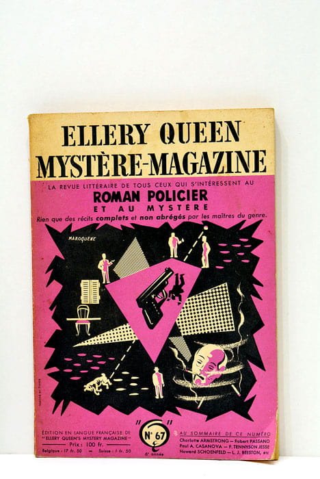 Mystère-magazine. Publication mensuelle de récits policiers complets.