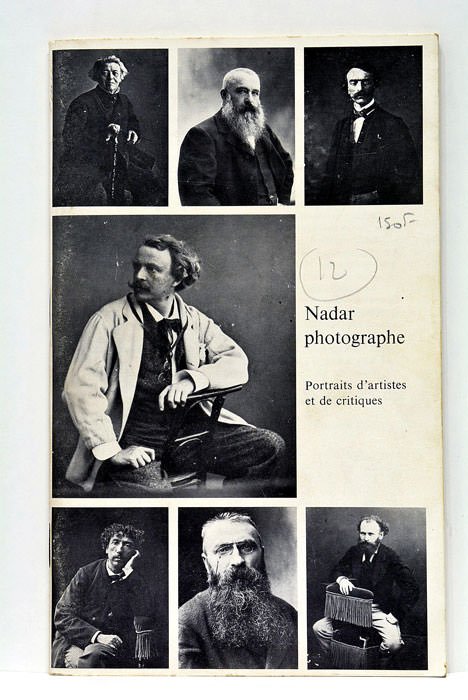 Nadar Photographe. Portraits d'artistes et de critiques.