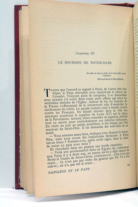Napoléon et le Pape.