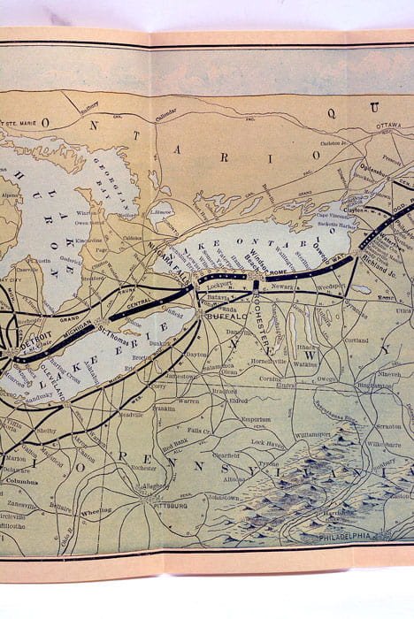 Niagara Falls, White Mountains and New Egland Coast Line