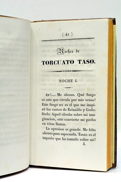Noches de Torcuato Tasso. Traducidas del Italiano por D. F. …