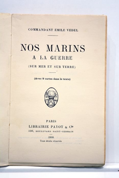 Nos marins à la guerre (sur mer et sur terre). …