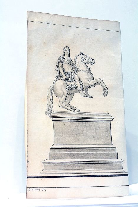 Notice sur la Nouvelle Statue Equestre de Louis XIV, fondue …