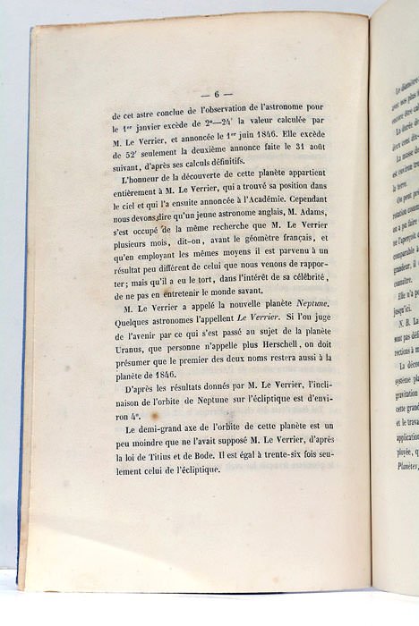 Notice sur les deux planètes découvertes en 1845 et 1846 …