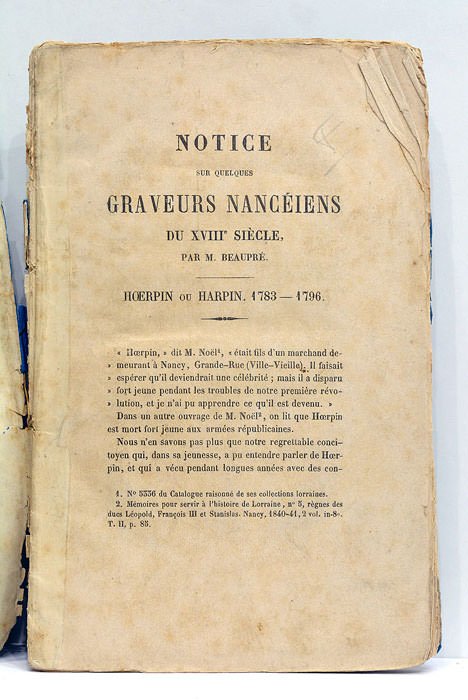 Notice sur quelques graveurs nancéiens du XIIIe siècle.