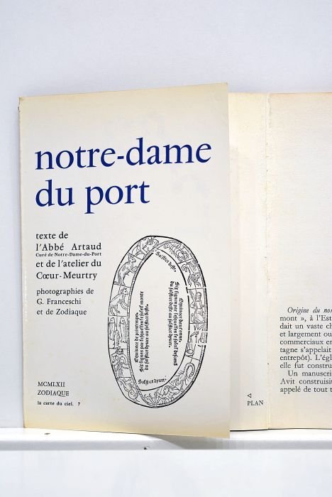 NOTRE-DAME du port. Texte de l'Abbé Artaud, Curé de Notre-Dame-du-Port …