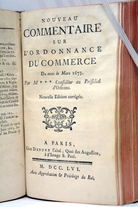 Nouveau Commentaire sur les Ordonnances des mois d'août 1669 et …