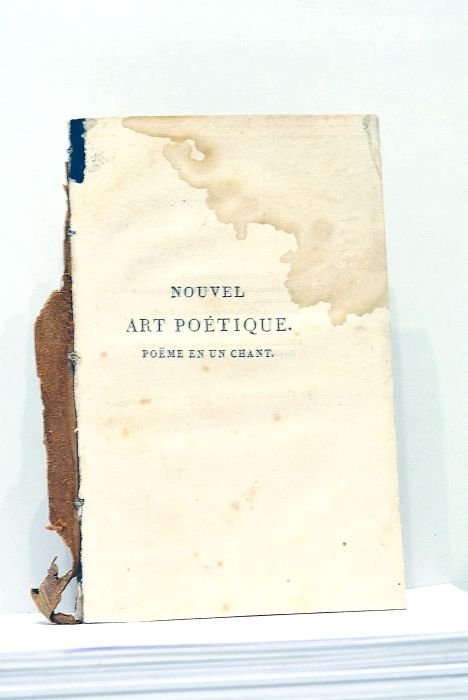 Nouvel Art Poétique, poëme en un chant. Troisième édition. A …