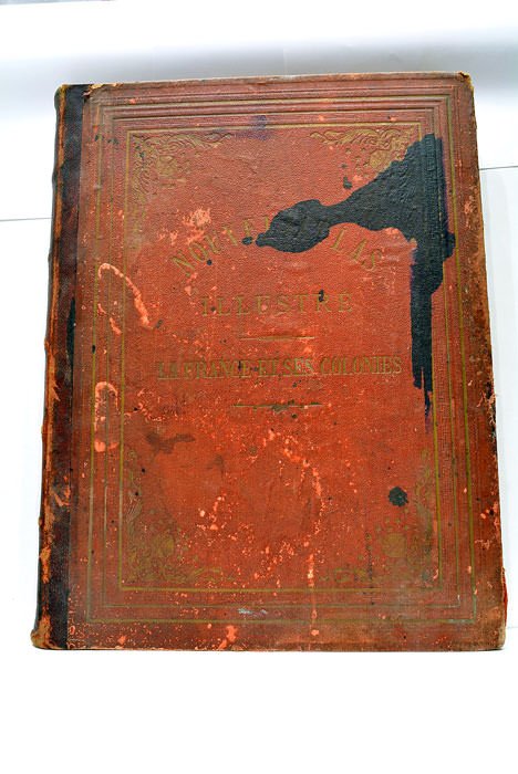 Nouvel Atlas Illustré. La France et ses colonies. Cent vingt …