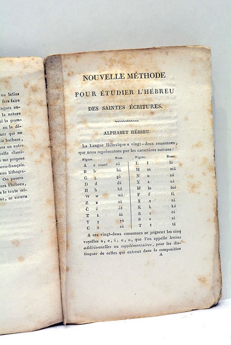 Nouvelle Méthode pour étudier l'Hébreu des Saintes Ecritures. Suivie de …