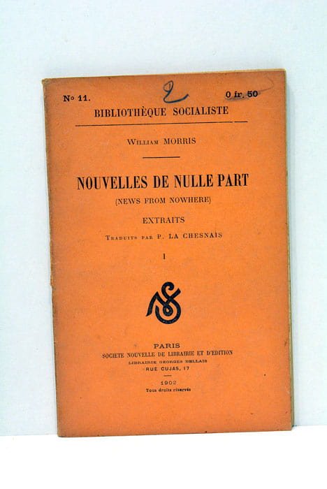 Nouvelles de nulle part.