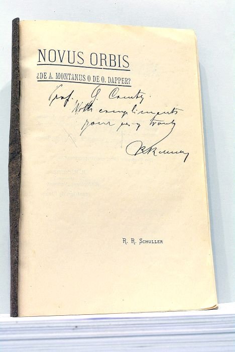 Novus Orbis (De A. Montanus o de O. Drapper?).