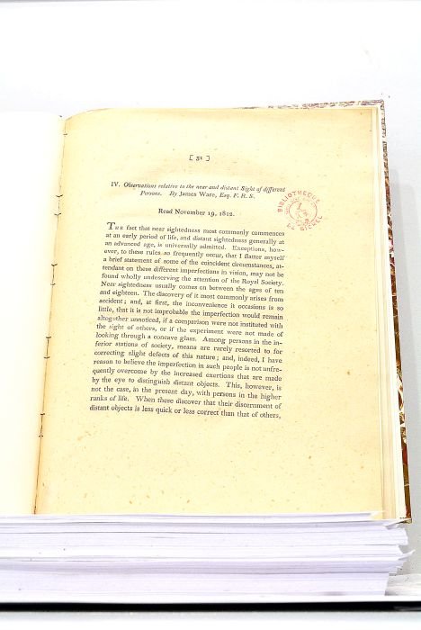 Observations relative to the near and distant Sight of different …