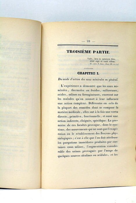 Observations sur l'action générale des eaux minérales de La Malou, …