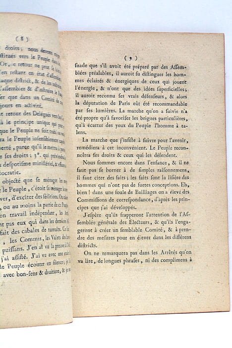 Observations sur la nécessité d'établir dans les différents districts et …
