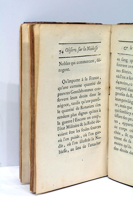 Observations sur la Noblesse et le Tiers-Etat. Par Madame ***.