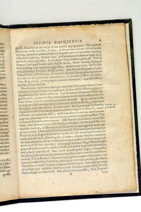 OBSIDIO Hafniensis cum praelio ad oresundum, fide rerum tradita.