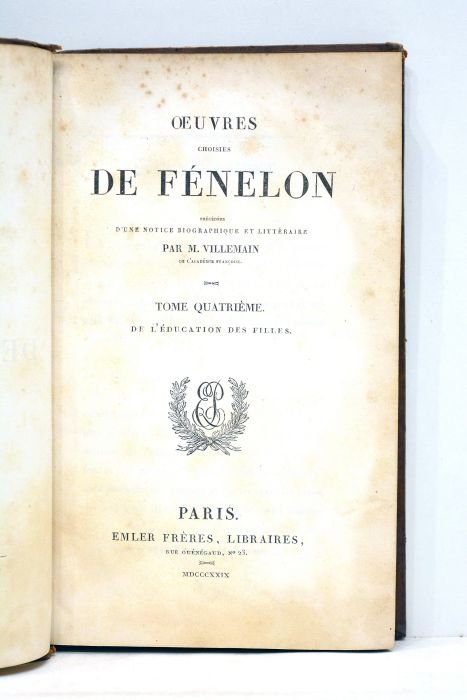 Oeuvres choisies, précédées d'une Notice biographique et littéraire par M. …