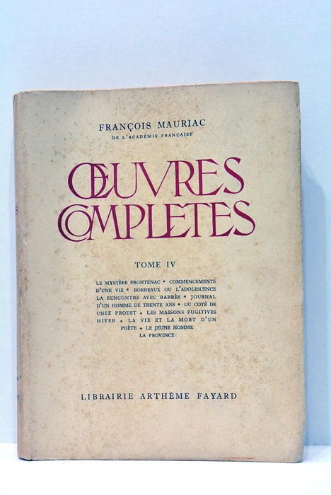 Oeuvres complètes.