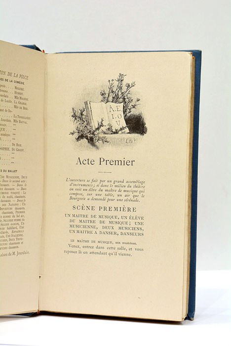 Oeuvres complètes. IX- Le bourgeois gentilhomme. L'amour médecin. Illustrations de …