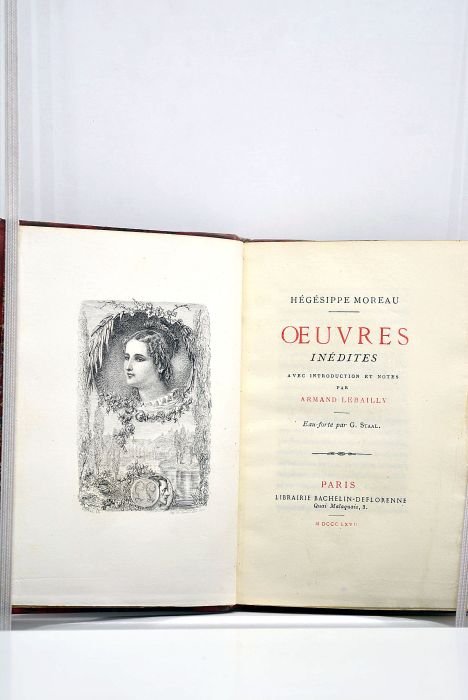 Oeuvres inédites. Avec introduction et notes par Armand Lebailly. Eau-forte …
