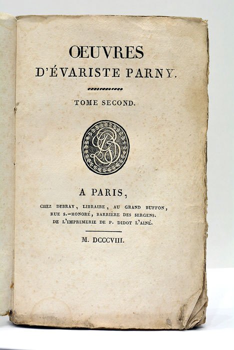 Oeuvres. Tome second.