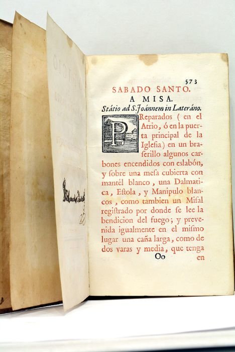 OFICIO de Sabado Santo despues de nona, y octava de …