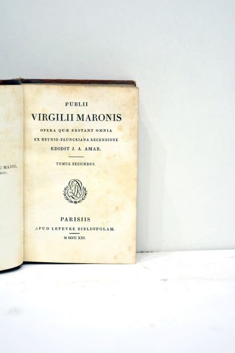 Opera quae extant omnia ex Heyno-Brunckiana recensione. Edidit J.A. Amar. …