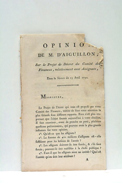 Opinion sur le projet de décret du Comité des Finances, … | Immagine Gallery 2