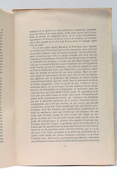 Origines des Sociétés Protectrices des Animaux en Amérique. S.l.n.d. (c.1900). …