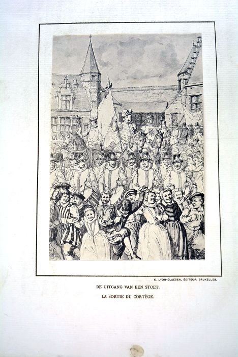 Oud-Antwerpen - Le Vieil Anvers. Waterverfschilderingen en teekeningen - Aquarelles …