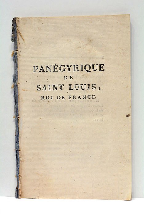 Panégyrique de Saint Louis, Roi de France, prononcé dans l'Église …