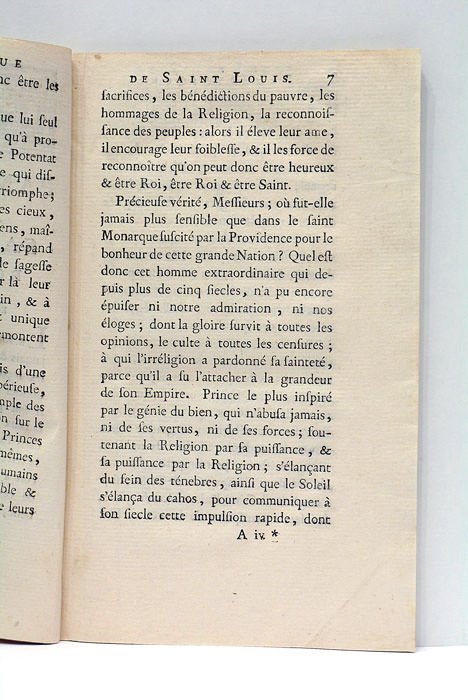 Panégyrique de Saint Louis, Roi de France, prononcé dans l'Église …