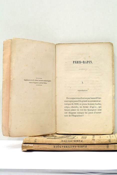 PARIS SALTIMBANQUE par les Auteurs des Mémoires de Bilboquet. Paris, …