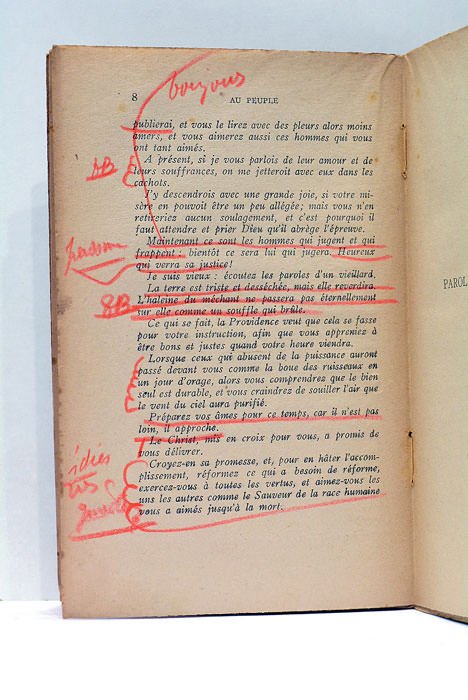 Paroles d'un croyant. Le livre du peuple. Une voix de …