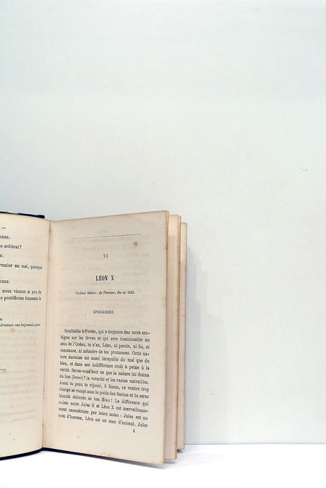 Pasquin et Marforio. Histoire satirique des Papes. Traduit et publiée …