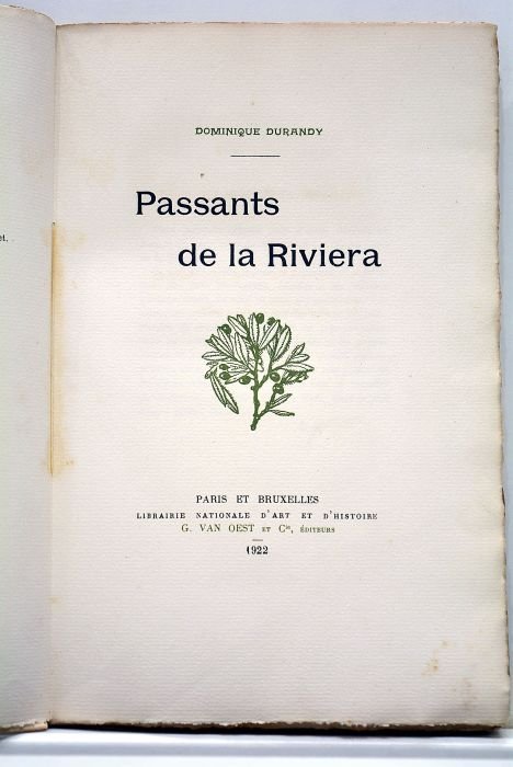 Passants de la Riviera.