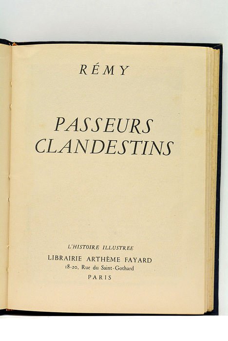 Passeurs Clandestins.