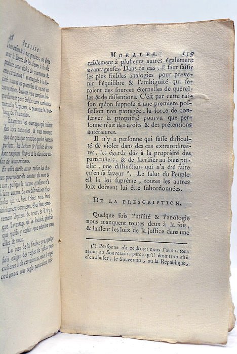 Pensées Philosophiques, Morales, Critiques, Littéraires et Politiques.