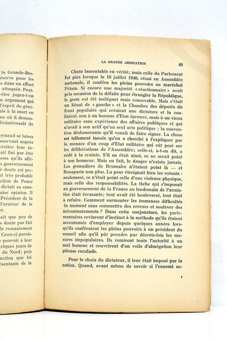 Pétain et le Pétinisme.