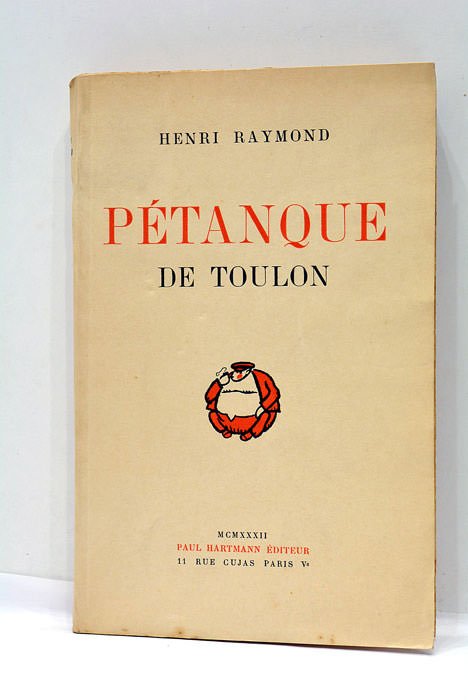 Pétanque de Toulon. Seize illustrations de Jean Bruller.