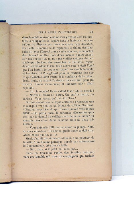 Petit Monde d'aujourd'hui. Roman traduit de l'Italien par G. Hérelle. …