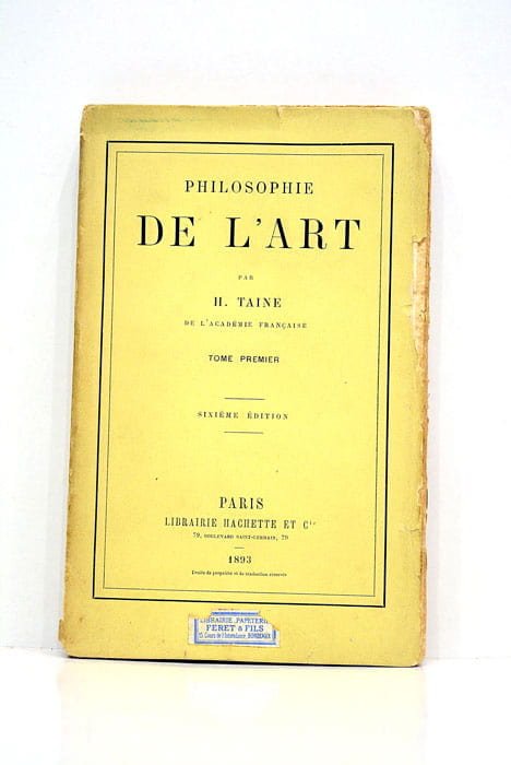 Philosophie de l'art.
