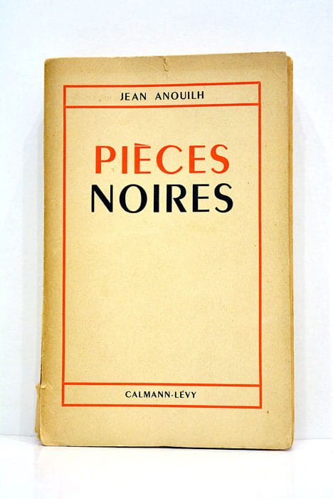 Pièces noires. L´Hermine, La sauvage, Le voyageur sans bagage, Eurydice.