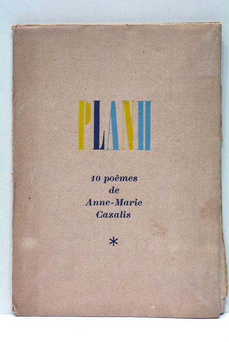 Planh. 10 poèmes avec un portrait de l'auteur par Valentine …