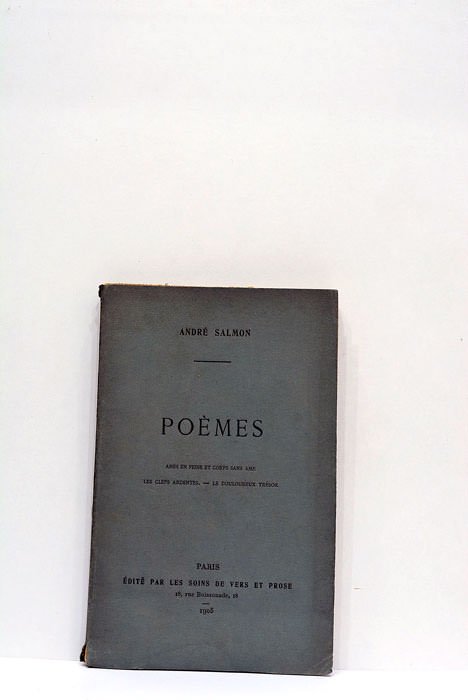 Poèmes. Ames en peine et corps sans ame. Les clefs …